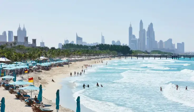 موقعیت مکانی تور هتل ریکسوس باب البحر دبی